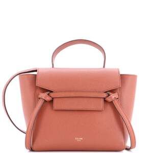 Celine Belt Bag Textured Leather Nano #204070C16B